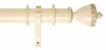 SOLID WOOD IMPERIAL VASE CURTAIN POLE